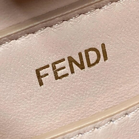 Auth FENDI Peekaboo I See U East West 8BN323-ADYC Light Pink Nappa Leather - Picture 7 of 16